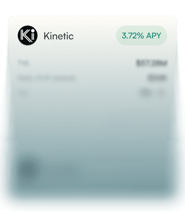 Kinetic - 3.72% APY