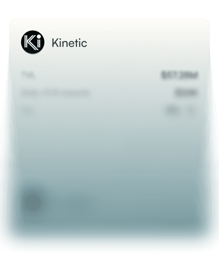 Kinetic - 3.72% APY